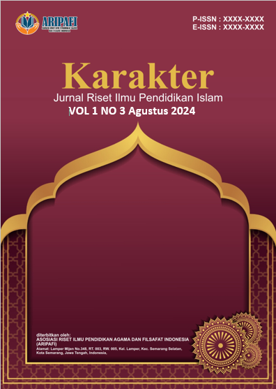 					View Vol. 2 No. 1 (2025): Karakter : Jurnal Riset Ilmu Pendidikan Islam
				