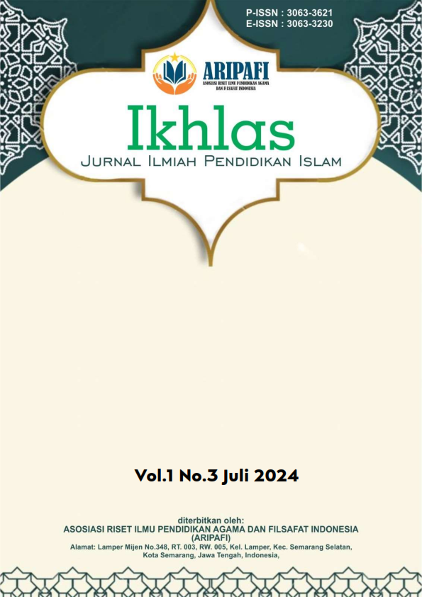 					View Vol. 2 No. 3 (2025): Juli: Ikhlas : Jurnal Ilmiah Pendidikan Islam
				