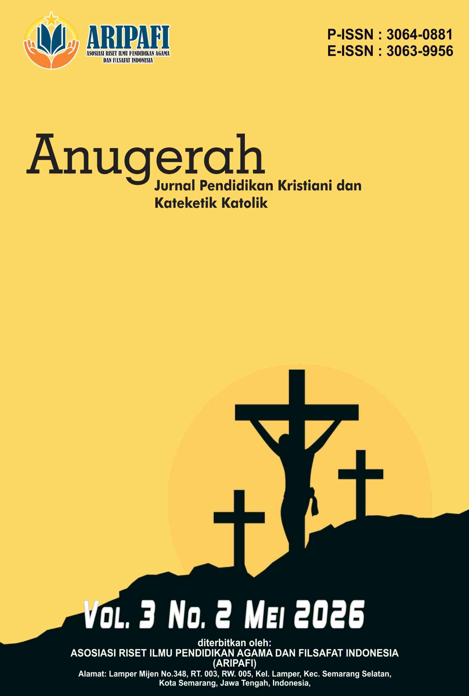 					View Vol. 3 No. 2 (2026): Mei:  Jurnal Pendidikan Kristiani dan Kateketik Katolik
				